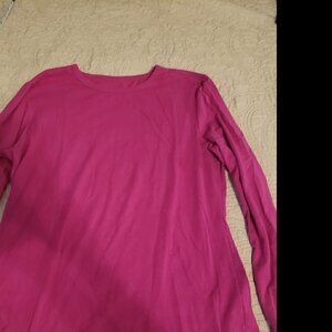 STYLE & Co. Long Sleeve Crew Neck Tee